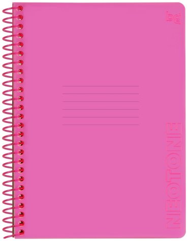 Общая тетрадь BG Neon, 48 л, А5, клетка, мягкая обложка, 1 шт