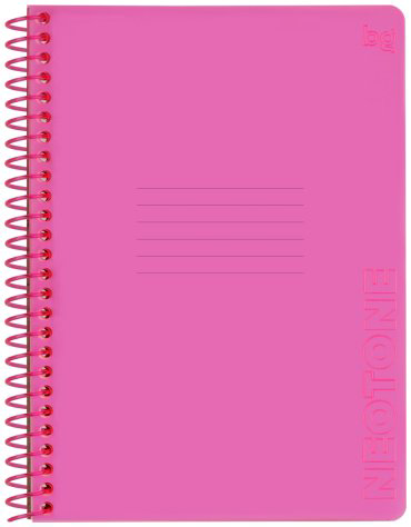 Общая тетрадь BG Neon, 48 л, А5, клетка, мягкая обложка, 1 шт купить,NaN