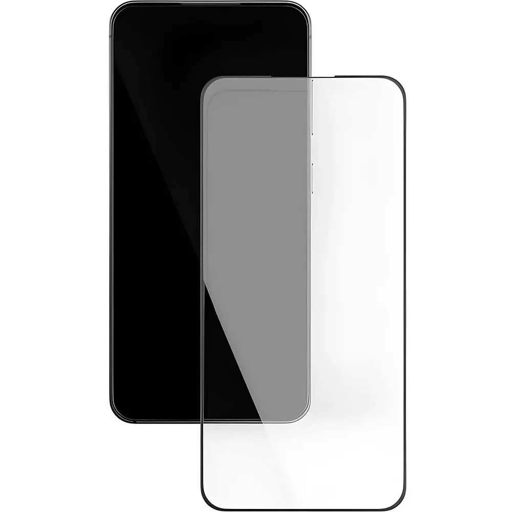 Защитная пленка для дисплея VLP Premium Shield 2.5D Samsung S25 с черной рамкой