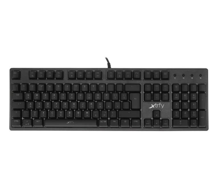 Клавиатура Xtrfy K4 RGB XG-K4-RGB-R-RUS чёрная