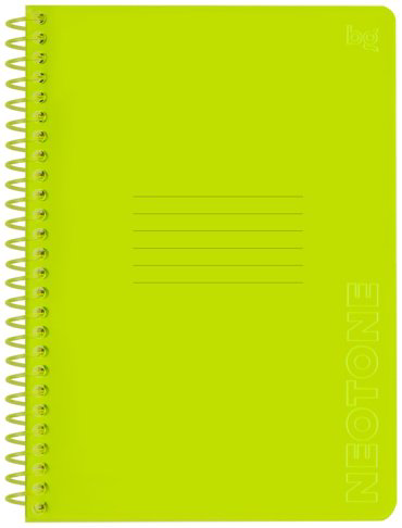 Общая тетрадь BG Neon. Yellow, 96 л, А5, клетка, твердая обложка, 1 шт купить,NaN