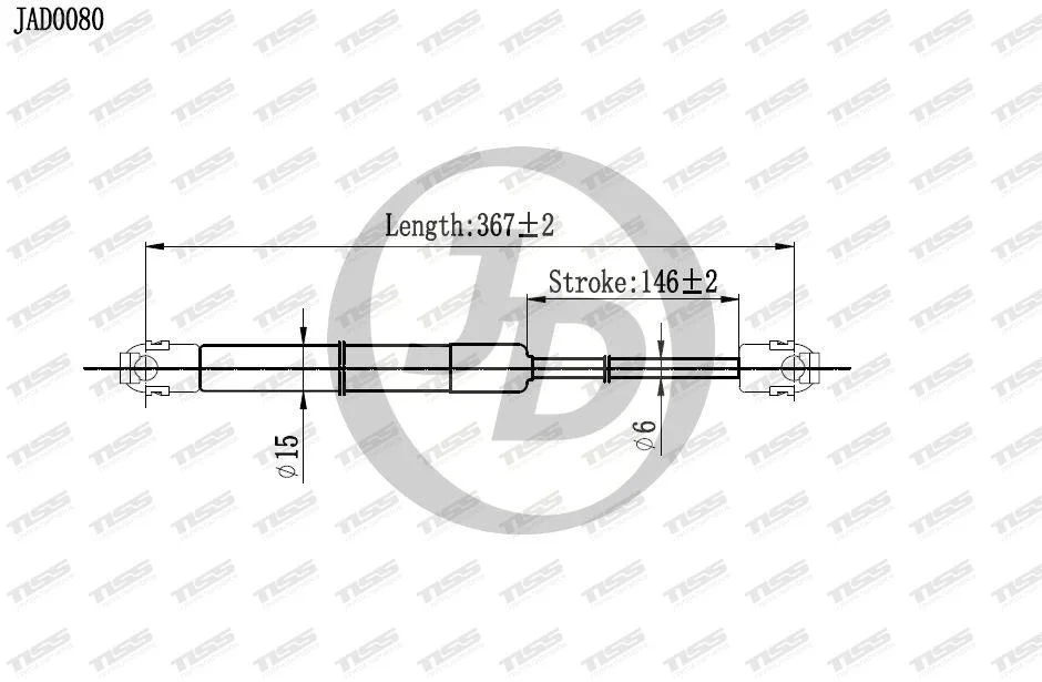Упор капота для BMW Just Drive JAD0080 черный купить,3899
