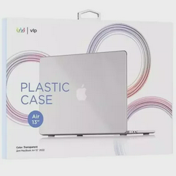 Чехол для ноутбука VLP Click Case для MacBook M2 Air 13 Transparent