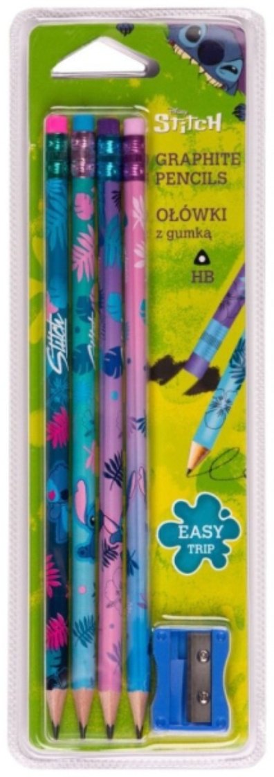 Карандаш CoolPack 74722PTR, HB, 4 шт