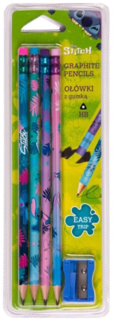 Карандаш CoolPack 74722PTR, HB, 4 шт купить,NaN