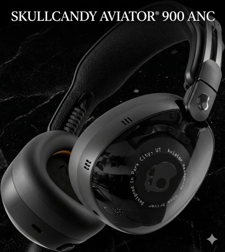 Наушники Skullcandy Aviator 900 ANC Black купить,253000