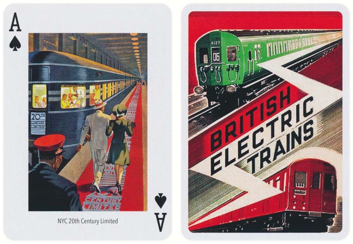 Piatnik: Коллекционная колода карт - The Glory Days of Rail купить,NaN