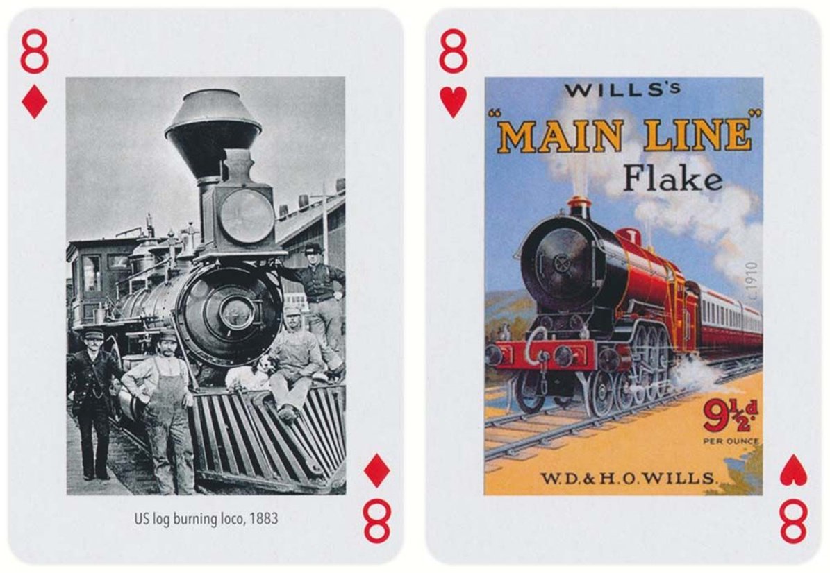 Piatnik: Коллекционная колода карт - The Glory Days of Rail купить,0