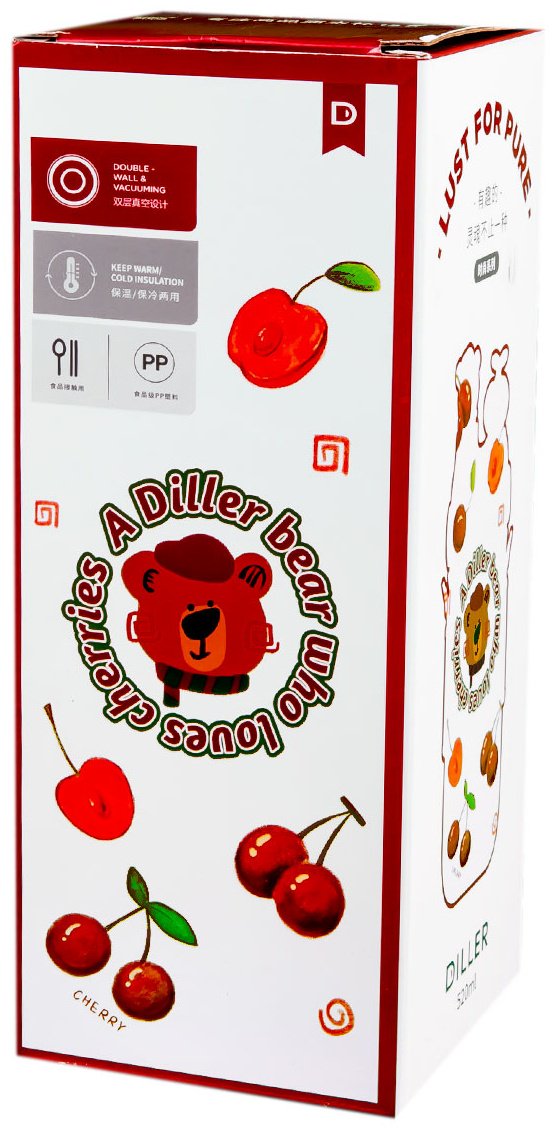 Классический термос Diller 9235 0.52 л мультиколор купить,NaN