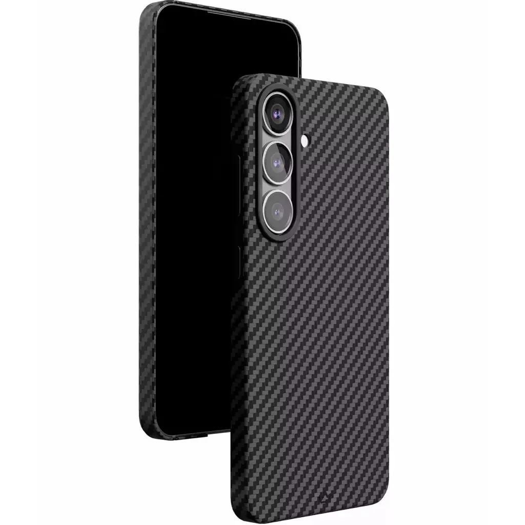 Чехол для телефона VLP Kevlar Case MagSafe for Samsung S25 Black