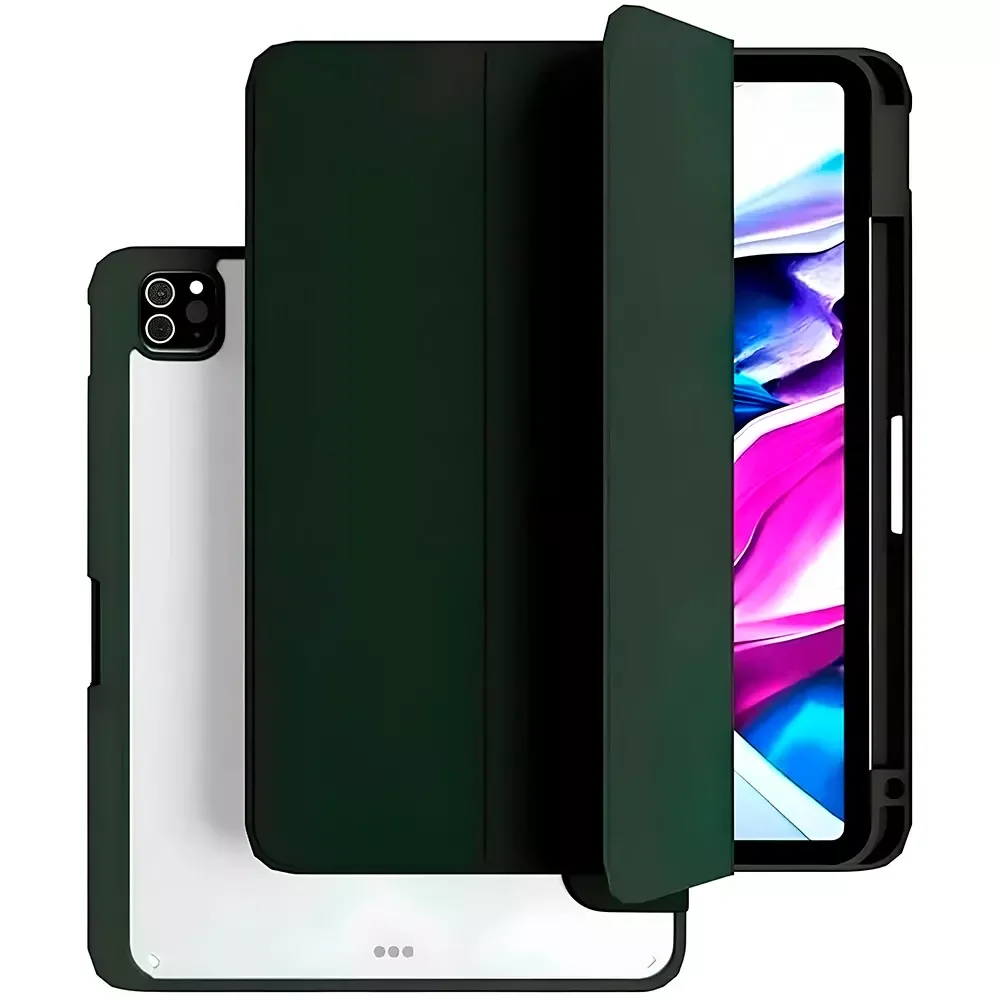 Чехол для планшета VLP Split Folio for iPad Pro M4 (11'') Dark Green - ForteMarket Чехол для планшета VLP Split Folio for iPad Pro M4 (11'') Dark Green купить,0