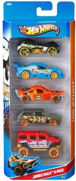 Легковая Hot Wheels Jungle Rally 1806, металл, мультиколор