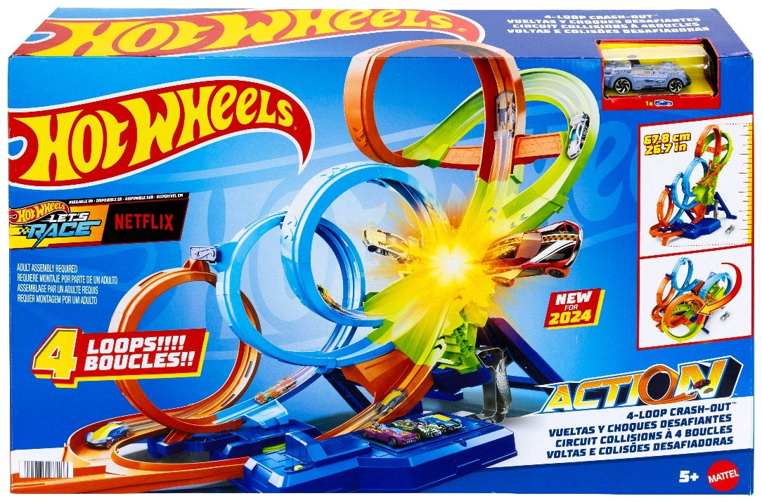 Детские треки и авторалли Hot Wheels Бесконечная Петля HXR700, пластик, мультиколор - ForteMarket Детские треки и авторалли Hot Wheels Бесконечная Петля HXR700, пластик, мультиколор купить,NaN