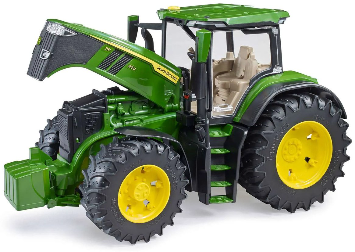 Спецтехника Bruder John Deere 7R 350 03-150, пластик, мультиколор купить,NaN