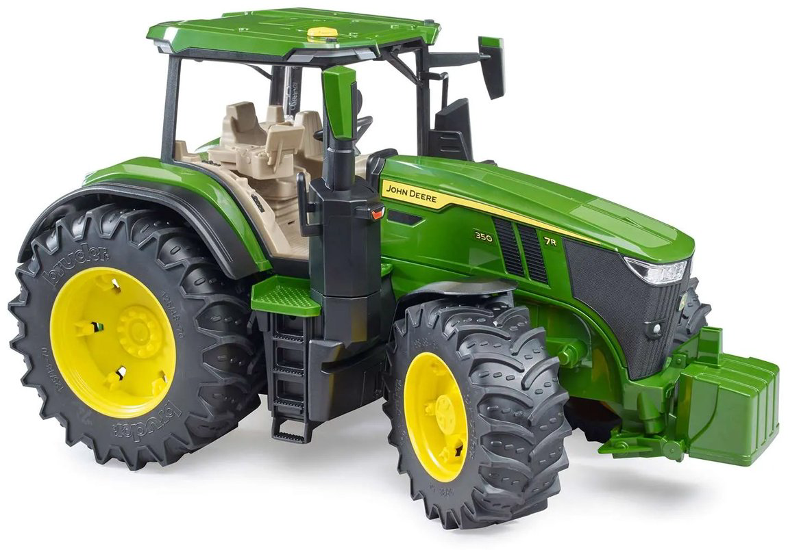 Спецтехника Bruder John Deere 7R 350 03-150, пластик, мультиколор купить,NaN
