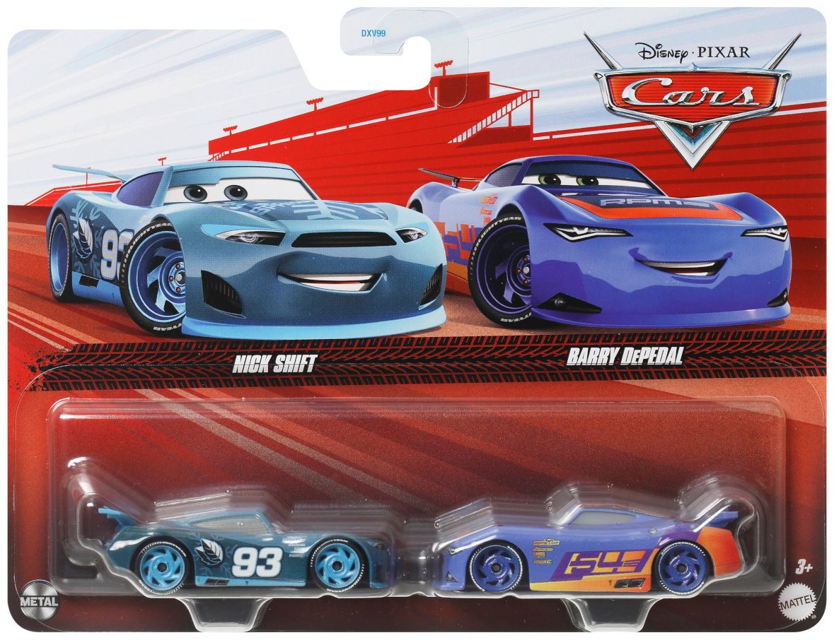 Легковая Cars Nick Shift & Barry DePedal мультиколор купить,NaN
