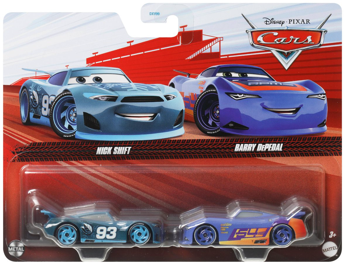 Легковая Cars Nick Shift & Barry DePedal мультиколор купить,NaN