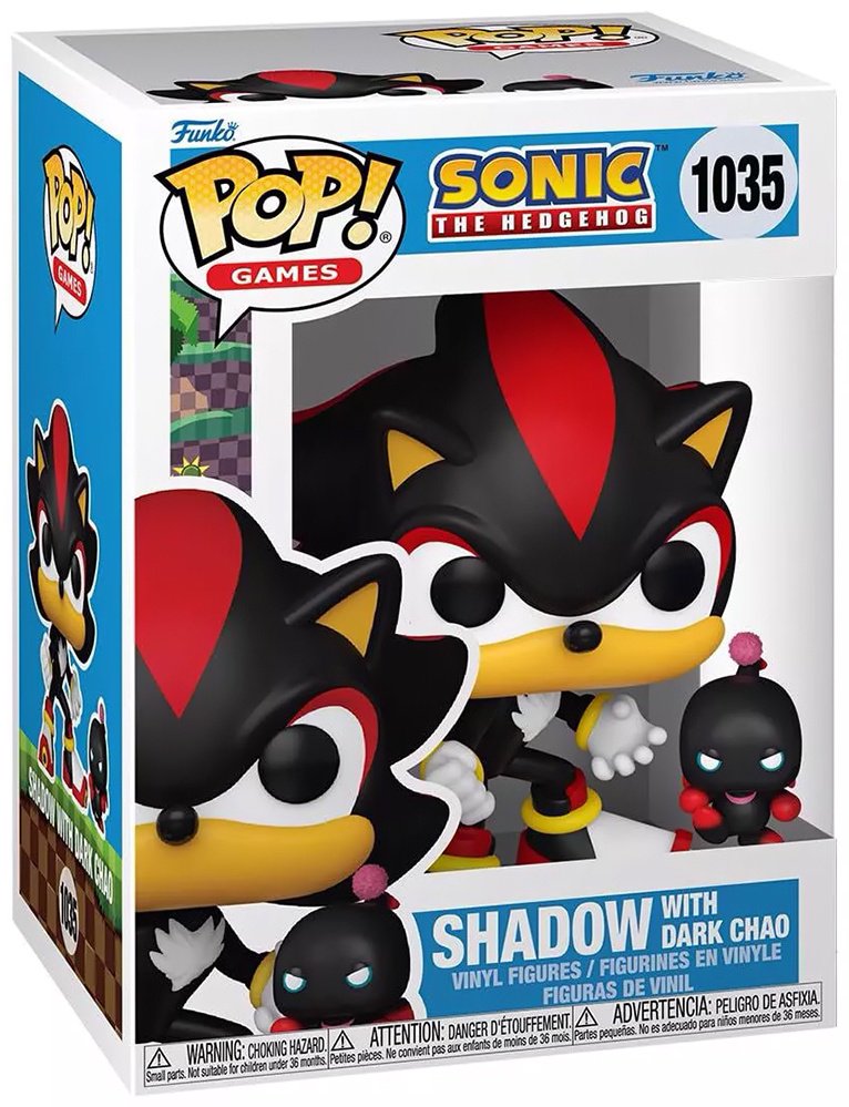 Фигурка Funko Shadow with Dark Chao 9.5 см 2 шт купить,NaN
