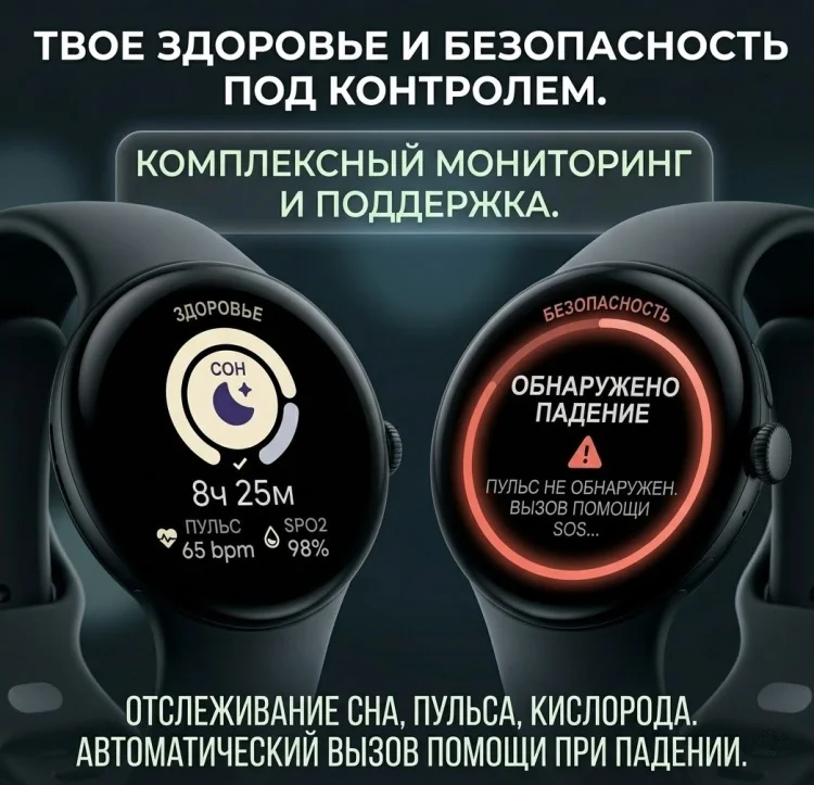 Смарт-часы Google Pixel Watch 4 41mm Black купить,214949