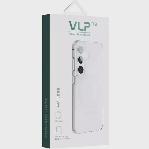 Чехол для телефона VLP Lite Air Case MagSafe for Samsung S25 Transparent