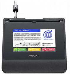 Графический планшет Wacom LCD Signature Tablet STU-540-CH2 Black