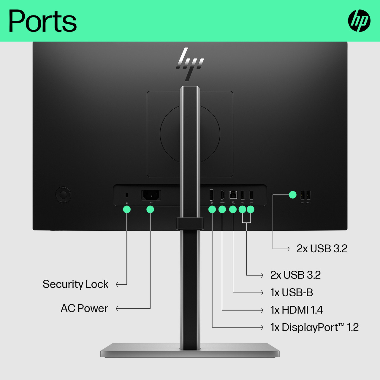 Монитор HP Europe E22 G5 6N4E8AA 21.5" Black - ForteMarket Монитор HP Europe E22 G5 6N4E8AA 21.5" Black купить,0