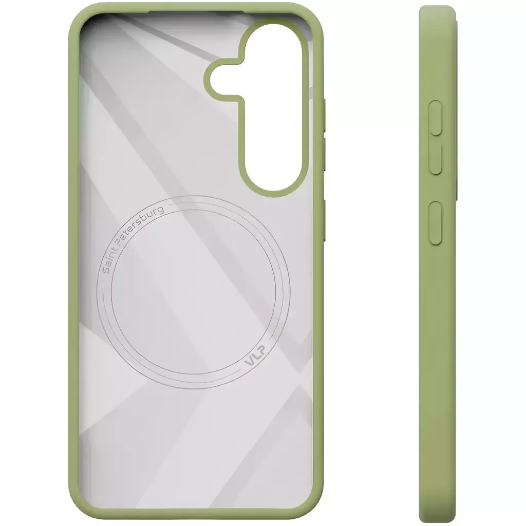 Чехол для телефона VLP Aster Case MagSafe for Samsung S25 Green