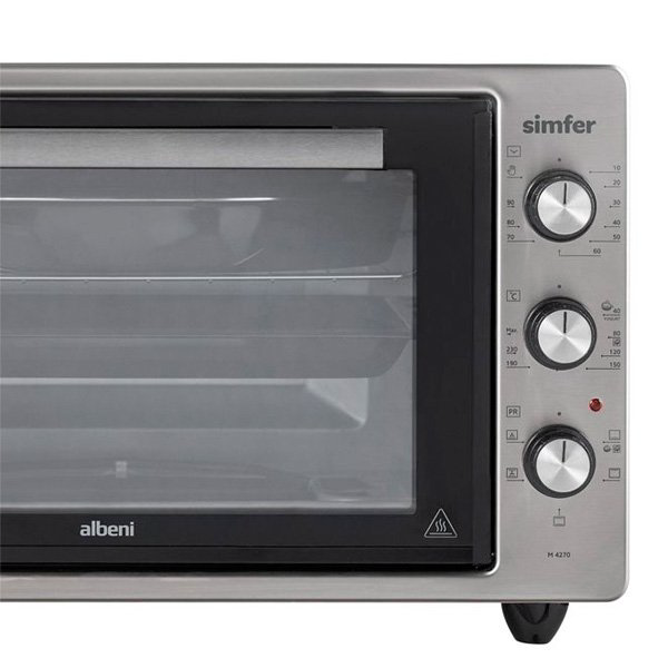 Мини-печь Simfer M4270 серебристая купить,NaN