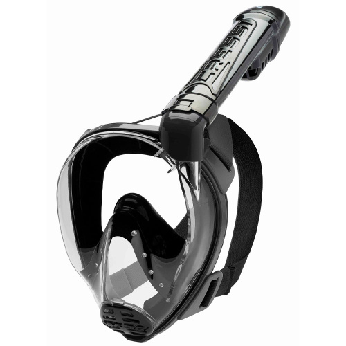 Маска для плавания Cressi Baron XDT035 M-L черная купить,NaN