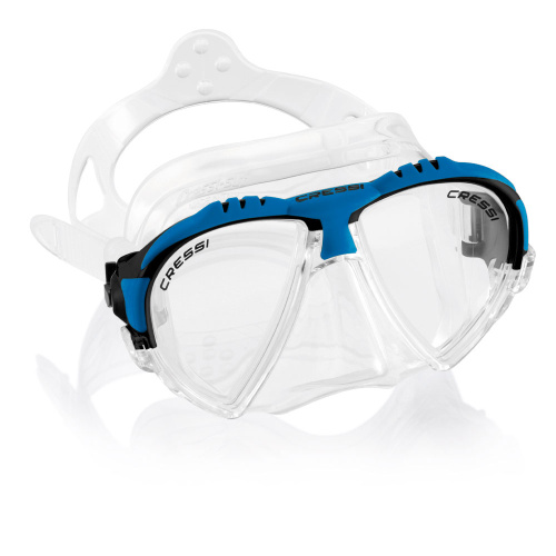 Маска для плавания Cressi Matrix DS301099 прозрачно-голубая