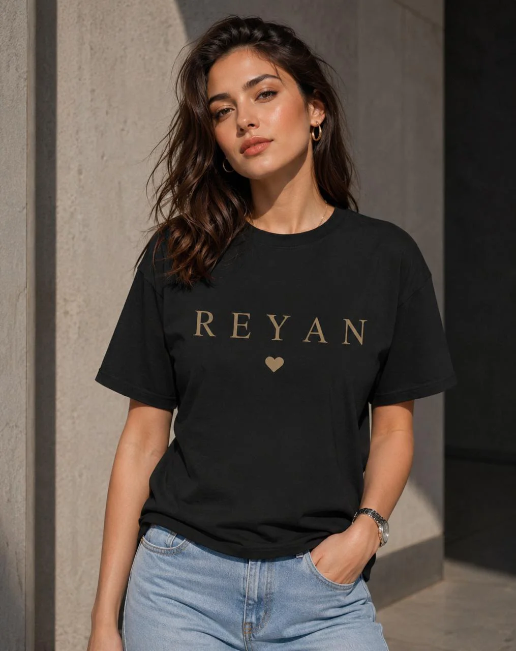 Футболка Reyan чёрная 52/54 2XL