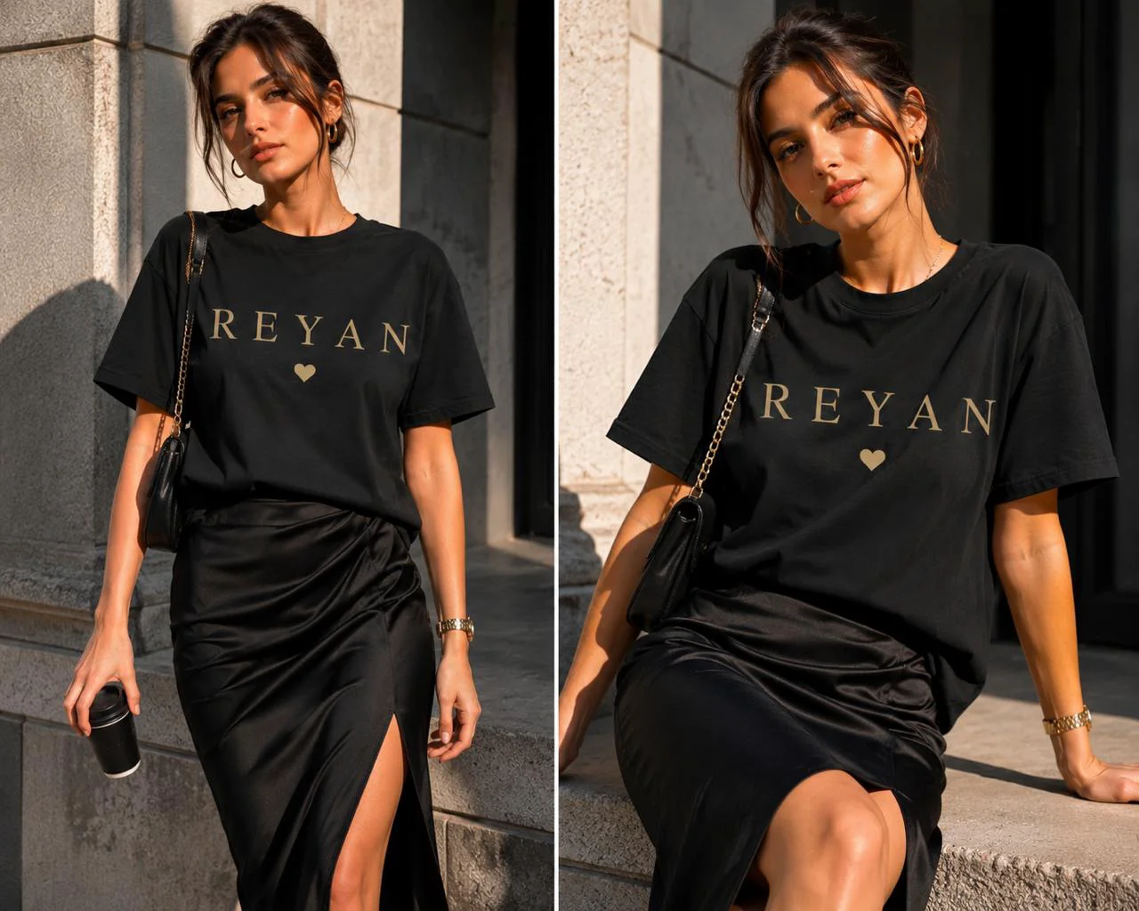 Футболка Reyan чёрная 52/54 2XL купить,16500
