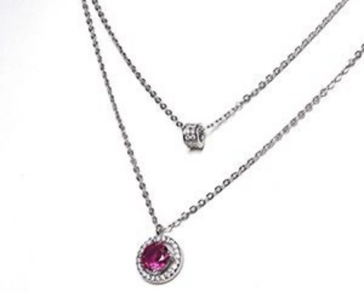 Колье Serebroff LSTO216-N серебро 45см 4.59гр  купить,41000