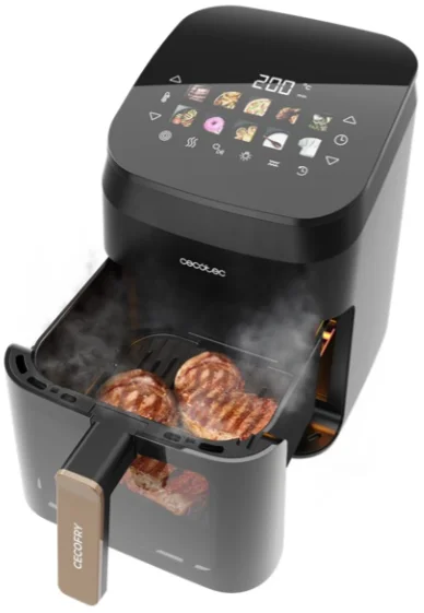 Аэрогриль Cecotec Cecofry&Grill Smokin 4500 черный