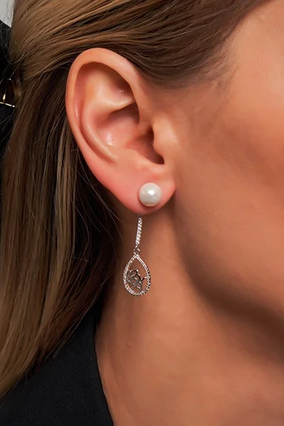 Серьги Serebroff EA53194 серебро 4.72гр купить,17500
