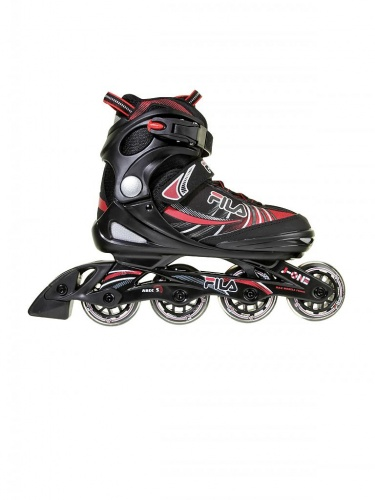 Ролики Fila J-One 10617147 S28-32 черно-красные