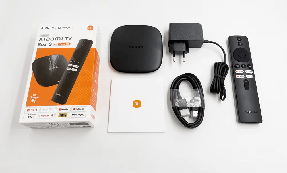 Медиаплеер Xiaomi TV Box S 3rd Gen MDZ-32-AA чёрный купить,NaN