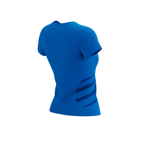 Футболка Compressport Logo AW00138B синяя L купить,NaN