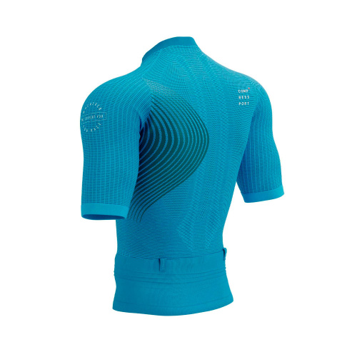 Футболка мужская Compressport Trail Postural AM00176B синяя L купить,NaN