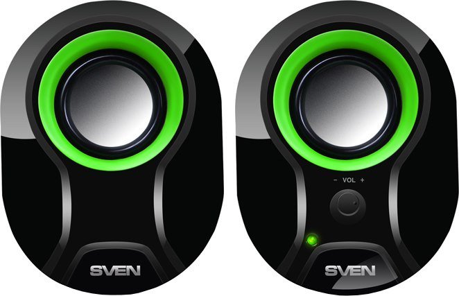 Колонки Sven 290 черные