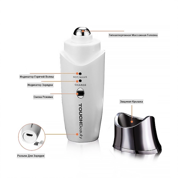 Массажер для кожи вокруг глаз TOUCHBeauty TB-1188 белый  купить,NaN