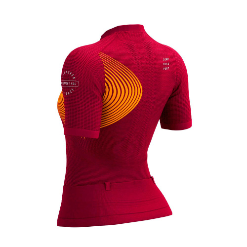 Футболка Compressport Postural AW00134B красная L купить,NaN