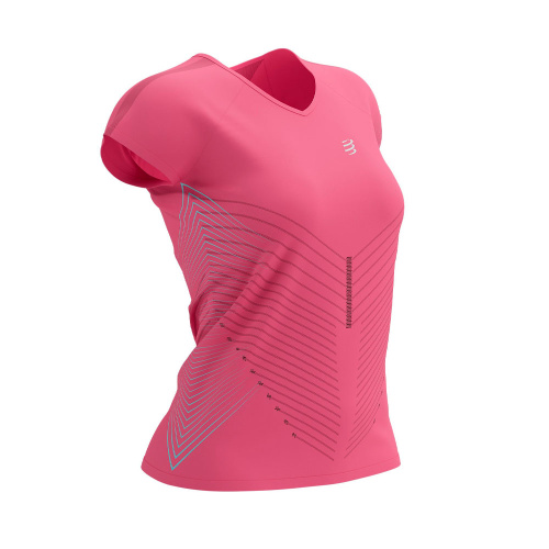 Футболка Compressport Performance SS Tshirt W AW00094B розовая S купить,NaN