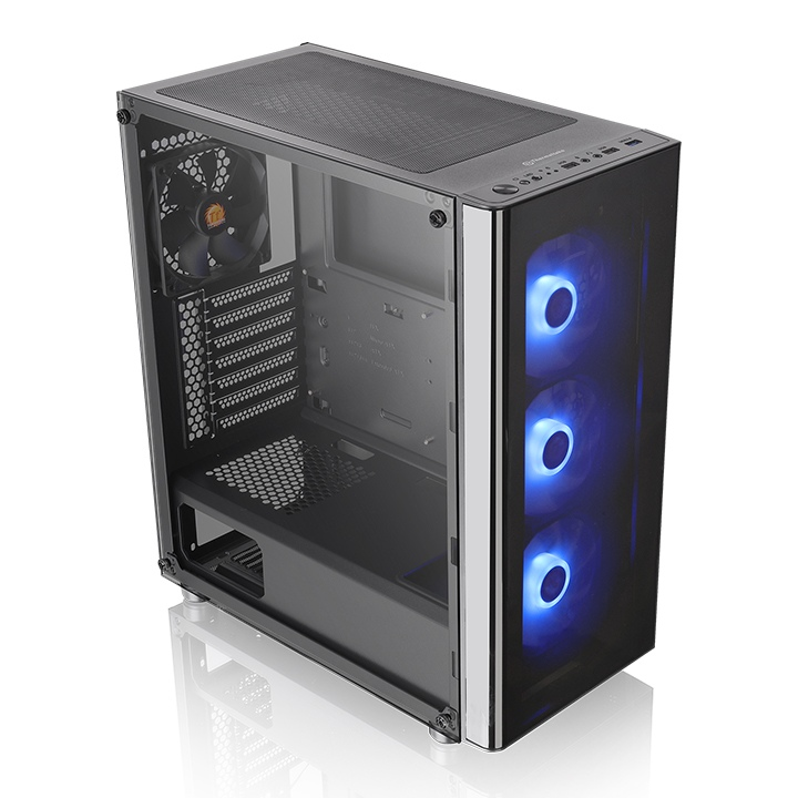 Корпус Thermaltake V200 Tempered Glass RGB Edition CA-1K8-00M1WN-01 черный