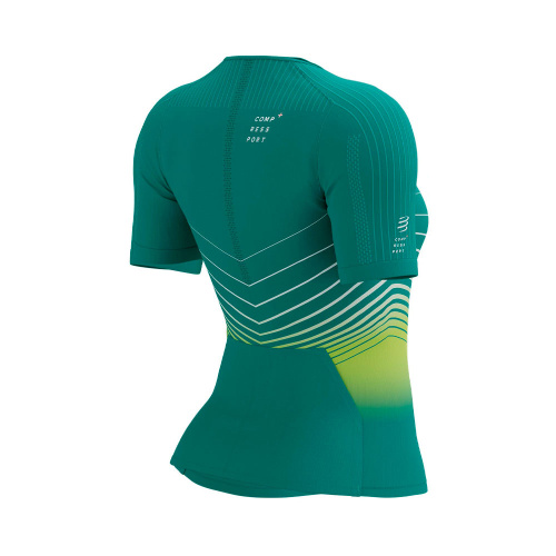 Футболка Compressport Postural AW00136B зеленая L купить,NaN