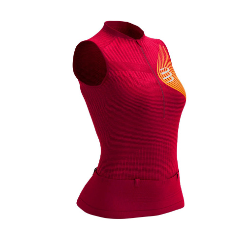Футболка Compressport Trail Postural AW00135B красная L купить,NaN
