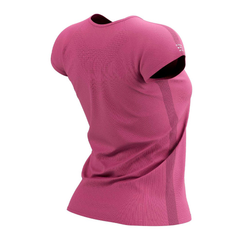 Футболка Compressport Training SS Tshirt розовая S купить,NaN