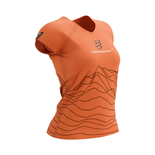 Футболка Compressport Training оранжевая S купить,NaN