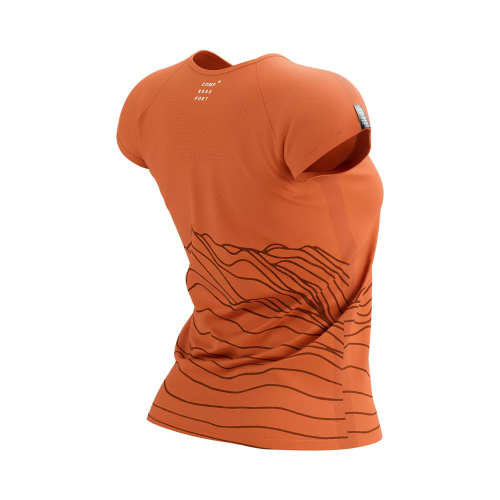 Футболка Compressport Training оранжевая S купить,NaN