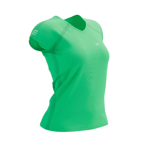 Футболка Compressport Training SS Tshirt зеленая S купить,NaN